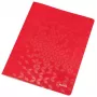 Leitz WOW Pasta plana A4, dossier convencional, A4, cartão, Vermelho, Horizontal/Vertical, 60 folhas