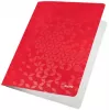 Leitz WOW Pasta plana A4, dossier convencional, A4, cartão, Vermelho, Horizontal/Vertical, 60 folhas