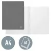 Leitz WOW Pasta plana A4, dossier convencional, A4, cartão, Vermelho, Horizontal/Vertical, 60 folhas