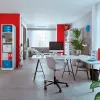 Leitz WOW Pasta plana A4, dossier convencional, A4, cartão, Vermelho, Horizontal/Vertical, 60 folhas