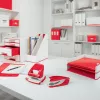 Leitz Caixa para revistas WOW Dual Colour, vermelho, branco, plástico, A4, 73 mm, 318 mm, 272 mm