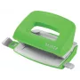 Leitz NeXXt Recycle Mini Perfurador, 10 folhas, preto, plástico, 8 cm, 5,5 mm, A4
