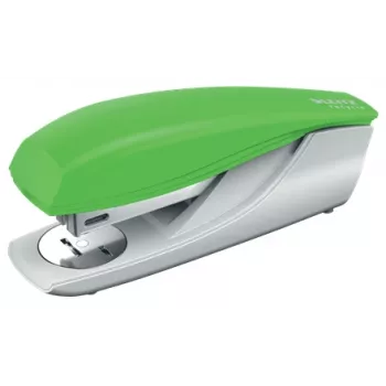 Leitz NeXXt Recycle Agrafador, 30 folhas, preto, agrafamento padrão, 26/6, plástico, 80 g/m²