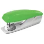 Leitz NeXXt Recycle Agrafador pequeno, 25 folhas, verde, agrafamento padrão, 24/6, plástico, 80 g/m²