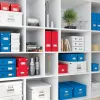 Leitz Click & Store WOW Caixa de arrumação pequena, caixa de arrumação, vermelho, retangular, cartão, monocromático, interior