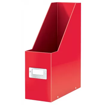 Leitz Click & Store WOW Caixa para revistas, vermelho, cartão, 103 mm, 253 mm, 330 mm, 95 x 245 x 310 mm