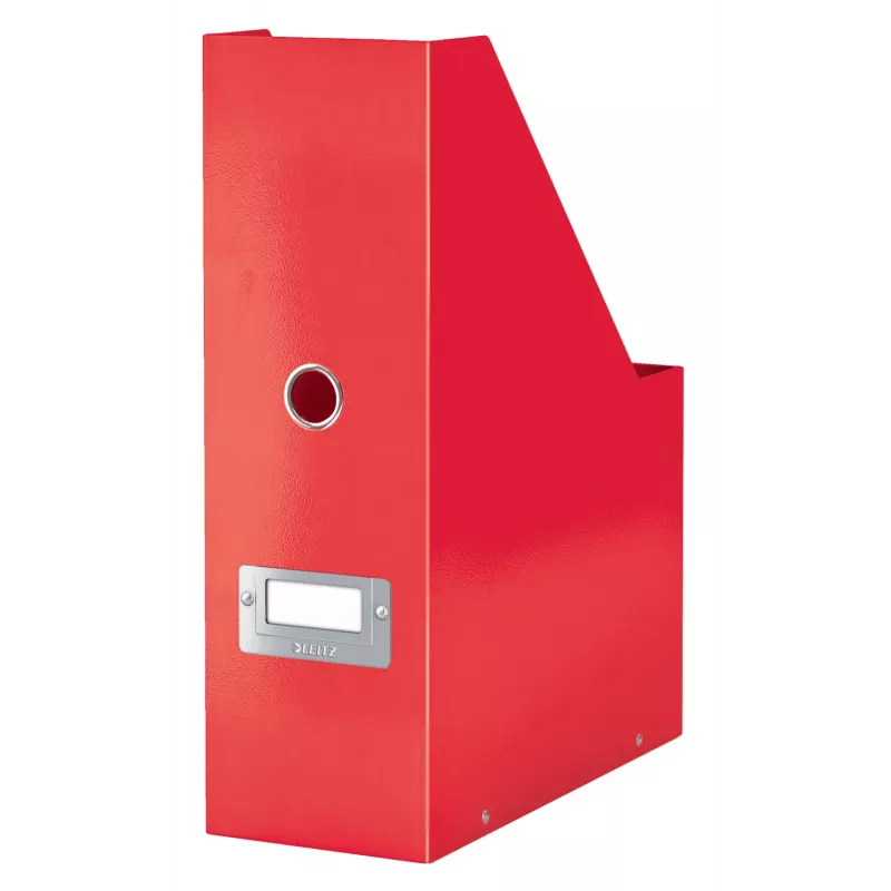 Leitz Click & Store WOW Caixa para revistas, vermelho, cartão, 103 mm, 253 mm, 330 mm, 95 x 245 x 310 mm