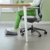 Leitz Ergo Apoio de pés ajustável para secretária, 80 % plástico reciclado, cinzento, plástico reciclado, 34 cm, 42 cm, 340 mm, 420 mm