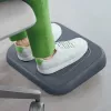 Leitz Ergo Apoio de pés ajustável para secretária, 80 % plástico reciclado, cinzento, plástico reciclado, 34 cm, 42 cm, 340 mm, 420 mm