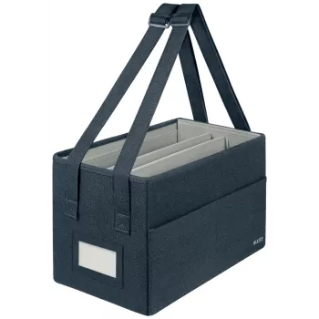 Leitz Fabric Compact Hot Desking Saco de trabalho, tecido, monocromático, unissexo, 355 mm, 200 mm, 210 mm