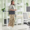 Leitz Fabric Compact Hot Desking Saco de trabalho, tecido, monocromático, unissexo, 355 mm, 200 mm, 210 mm