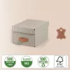 Leitz Puro caixa de arrumação com tampa, pequena, 7L, 100% cartão reciclado, pack de 2