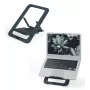 Leitz Ergo Alumínio Ultra-Flat Suporte para portátil ajustável em altura, braço para portátil e tablet, cinzento-escuro, alumínio, 25,4 cm (10