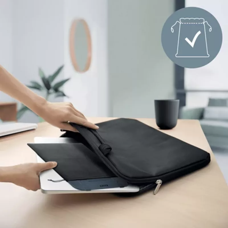 Leitz Ergo Alumínio Ultra-Flat Suporte para portátil ajustável em altura, braço para portátil e tablet, cinzento-escuro, alumínio, 25,4 cm (10