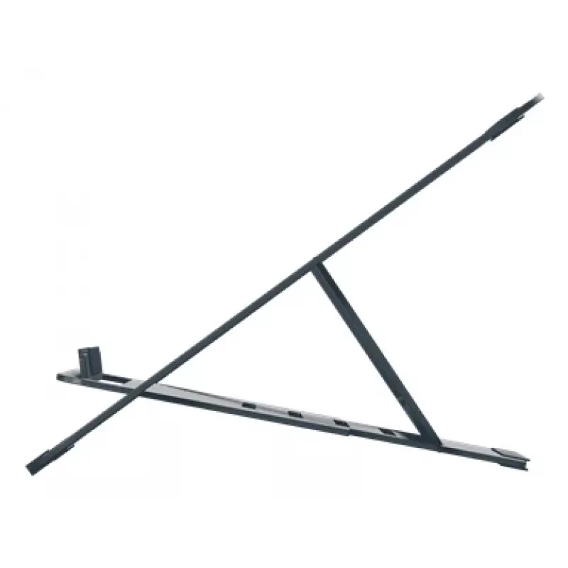 Leitz Ergo Alumínio Ultra-Flat Suporte para portátil ajustável em altura, braço para portátil e tablet, cinzento-escuro, alumínio, 25,4 cm (10