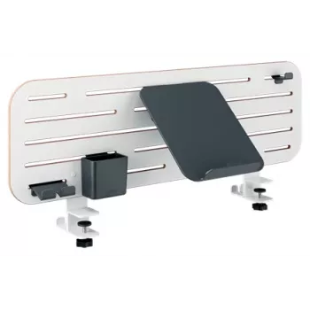 Leitz Ergo Pegboard Organizador de secretária com suporte para portátil, 80x25 cm