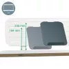 Leitz Ergo Pegboard Organizador de secretária com suporte para portátil, 80x25 cm