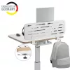 Leitz Ergo Pegboard Organizador de secretária com suporte para portátil, 80x25 cm