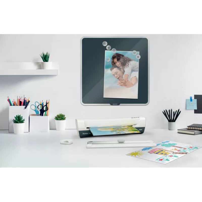 Leitz iLAM Home 4-in-1 A4 conjunto de plastificadora, 24 cm, plastificadora a quente, 300 mm/min, 0,4 mm, A4, 100 µm