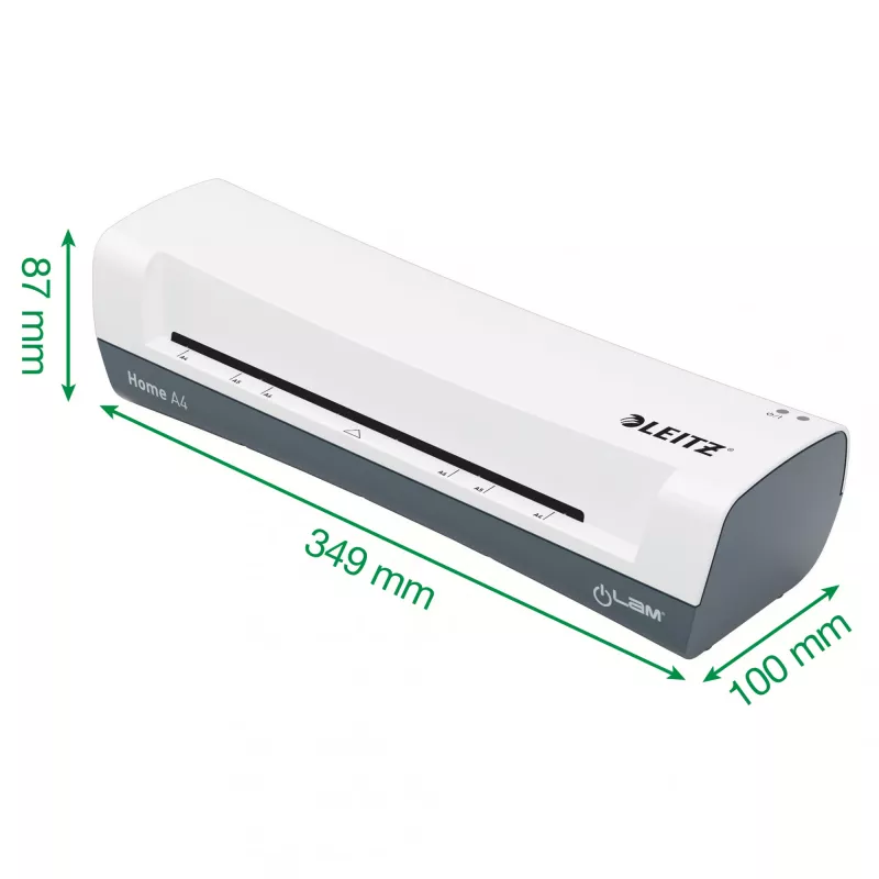 Leitz iLAM Home 4-in-1 A4 conjunto de plastificadora, 24 cm, plastificadora a quente, 300 mm/min, 0,4 mm, A4, 100 µm
