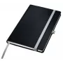 Leitz Style caderno A5 liso com capa dura, monocromático, preto, A5, 80 folhas, 100 g/m², capa dura