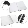 Leitz Style caderno A5 liso com capa dura, monocromático, preto, A5, 80 folhas, 100 g/m², capa dura