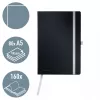 Leitz Style caderno A5 liso com capa mole, monocromático, preto, A5, 80 folhas, 100 g/m², capa mole
