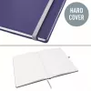 Leitz Style caderno A4 pautado com capa dura, monocromático, azul, A4, 80 folhas, 100 g/m², papel pautado