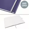 Leitz Style caderno A4 quadriculado com capa dura, monocromático, azul, A4, 80 folhas, 100 g/m², papel quadriculado