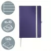 Leitz Style caderno A5 pautado com capa dura, monocromático, azul, A5, 80 folhas, 100 g/m², papel pautado