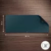 Leitz Extra Large Gaming Mat, cinzento-escuro, polipropileno (PP), 400 mm, 1000 mm, 3 mm, 800 g