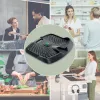 Leitz Ergo Active tapete ergonómico anti-fadiga, retangular, preto, poliuretano, Bubble, China, 605 x 681 mm