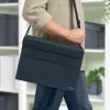 Leitz Fabric bolsa compacta de trabalho Hot Desking com tampa, bolsa de arrumação, cinzento, retangular, tecido, monocolor, adulto