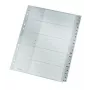 Leitz 12600000 separador alfabético separador alfabético cartão cinzento