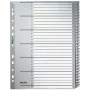 Leitz 12810000 índice separador índice separador numérico cartão cinzento
