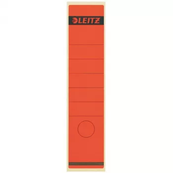 Leitz 16400025 etiqueta autocolante retangular vermelha 10 unid.