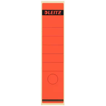 Leitz 16401025 etiqueta autocolante retangular vermelha