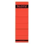 Leitz 16420025 etiqueta autocolante retangular vermelha 10 unid.