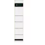 Leitz 16431085 etiqueta autocolante retangular cinzenta