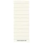Leitz 19020001 etiqueta autocolante retangular branca