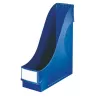 LEITZ Suporte de processos vertical extra largo, A4, poliestireno, azul, capacidade 92 mm (2425-00-35)