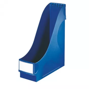 LEITZ Suporte de processos vertical extra largo, A4, poliestireno, azul, capacidade 92 mm (2425-00-35)
