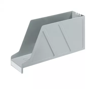 LEITZ Dossiê vertical standard, para pastas de seleção, cinzento, poliestireno resistente ao choque (2427-00-85)