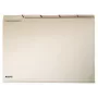 Leitz 24340011 Separadores com abas em branco cartão branco
