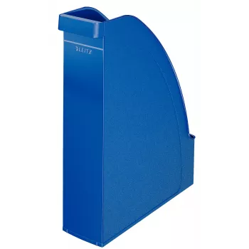 Leitz Recolhedor de revistas Plus Standard, azul, plástico, A4, 7 cm, 78 mm, 300 mm