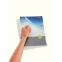 LEITZ Capas transparentes Standard, A4, PP, texturado, 0,13 mm, abertura superior e lateral, resistente a documentos (4000-00-03)