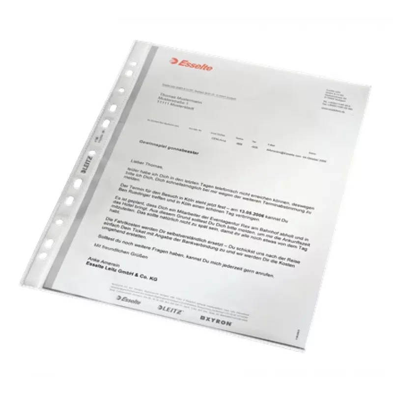 Leitz 47960000 Capa transparente 210 x 297 mm (A4) polipropileno (PP)