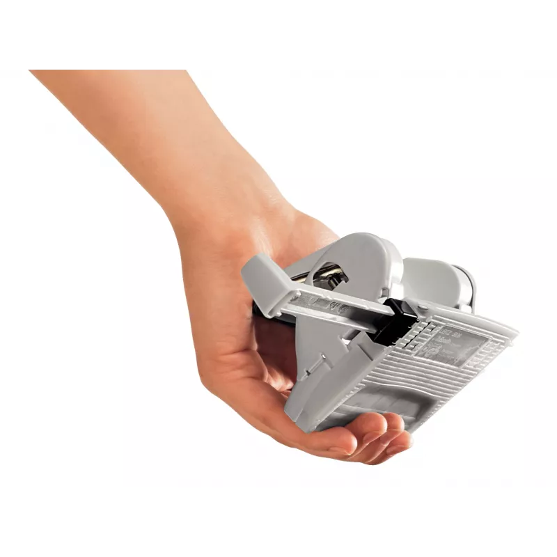 Leitz Perfurador 5038 NeXXt, 2 furos, 16 folhas, 16 folhas, preto, plástico, 8 cm, 5,5 mm, A4, A5, A6, Folio, US-Quart, 8 x 8 x 8 cm