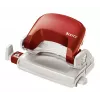 Leitz Perfurador 5058 NeXXt, 2 furos 10 folhas, 10 folhas, vermelho, plástico, 8 cm, 5,5 mm, A4