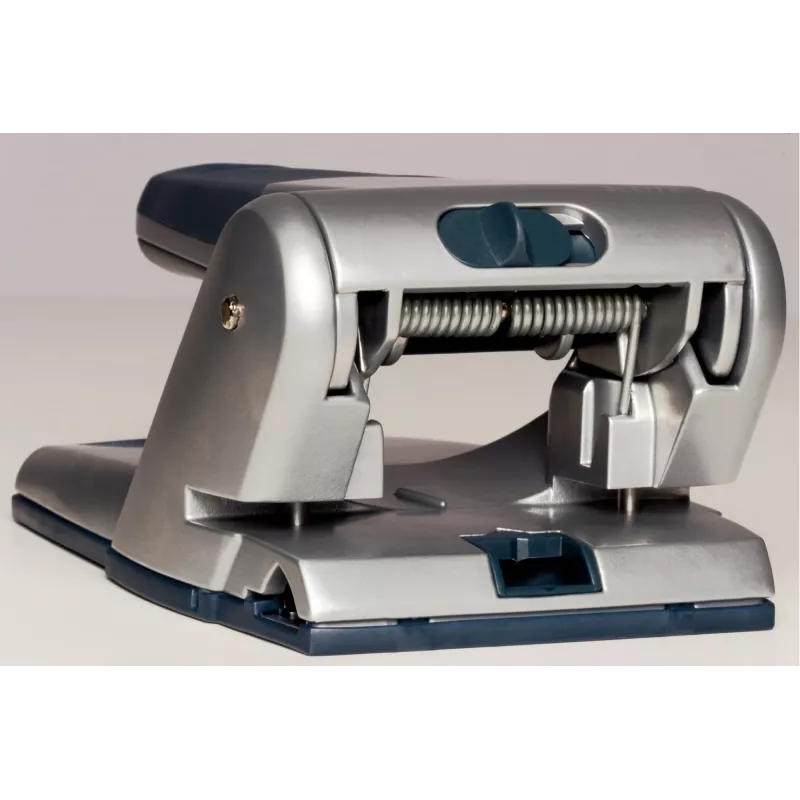 Leitz Perfurador Heavy Duty, 65 folhas, preto, cinzento, 8 cm, 5,5 mm, A4, 130 mm